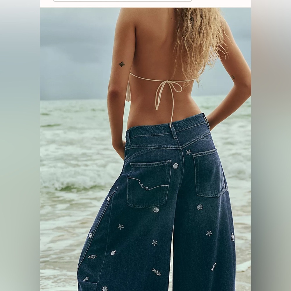 Free people We The Free Westward Embroidered
Jeans - Picture 4 of 9